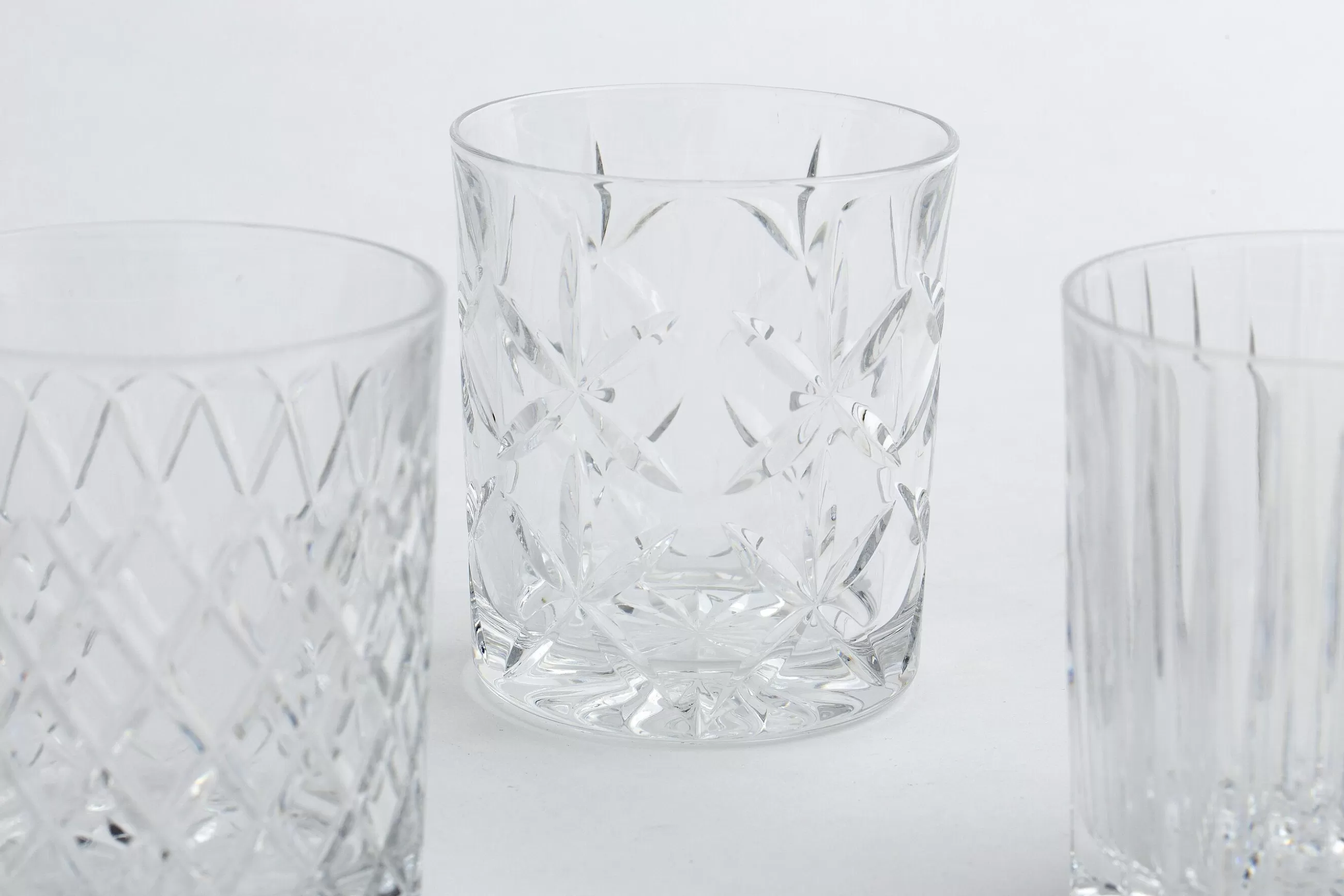 Flamant Bogart, Verre A Whisky, Coupe A La Main, Set De 6- Lunettes