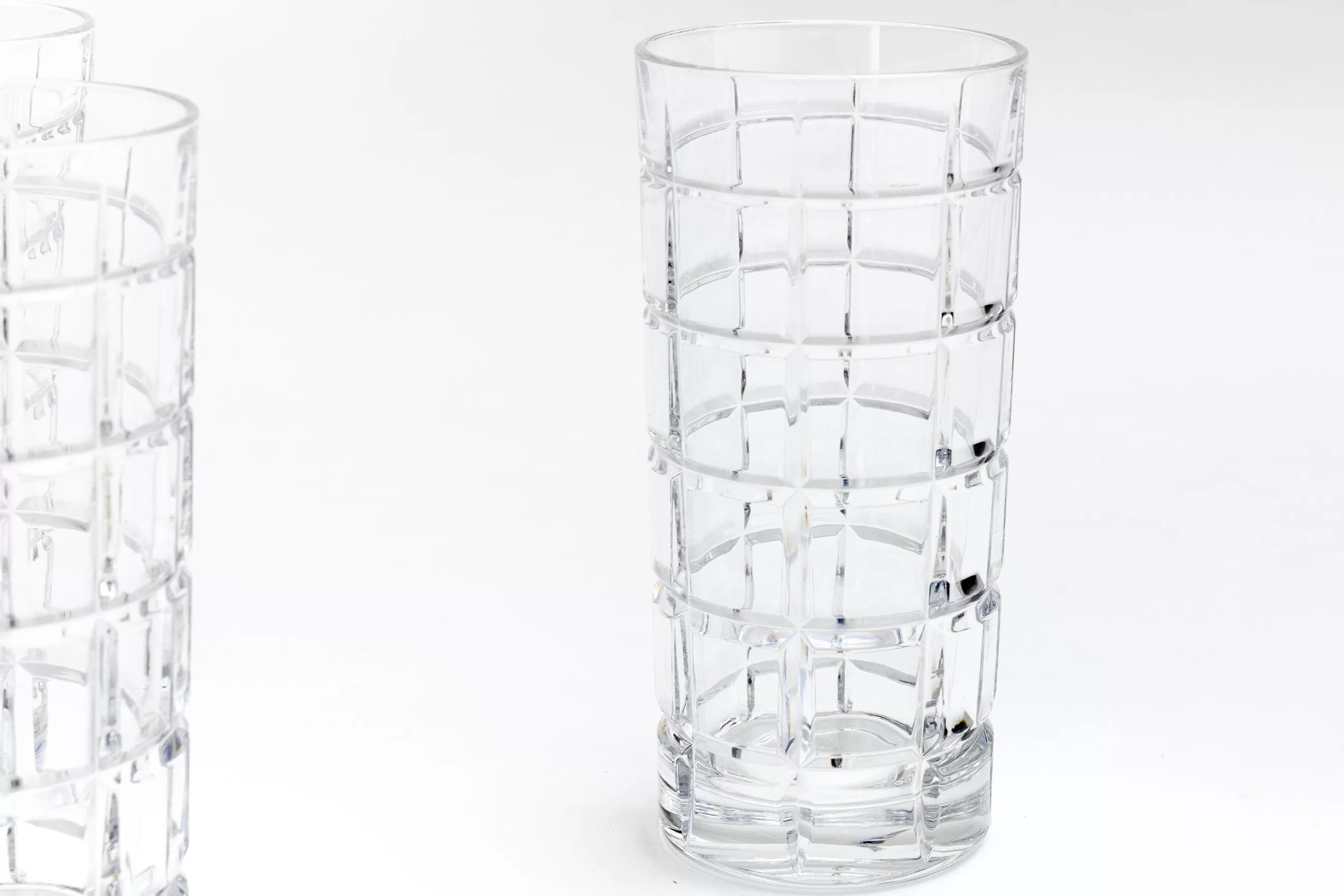 Flamant Chopin, Grand Verre, Coupe A La Main, Ensemble De 6- Lunettes