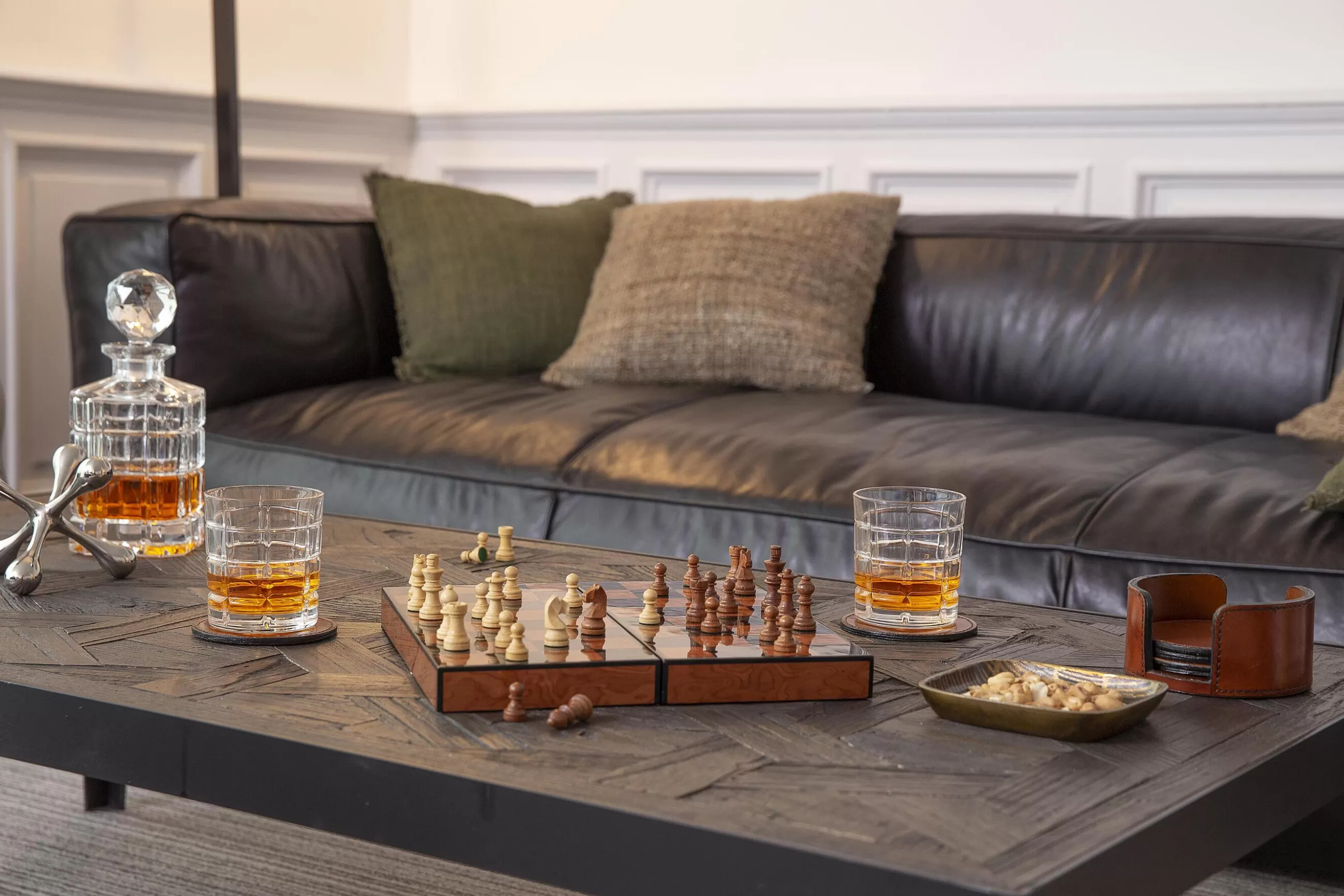 Flamant Chopin, Verre A Whisky, Coupe A La Main, Ensemble De 6- Lunettes
