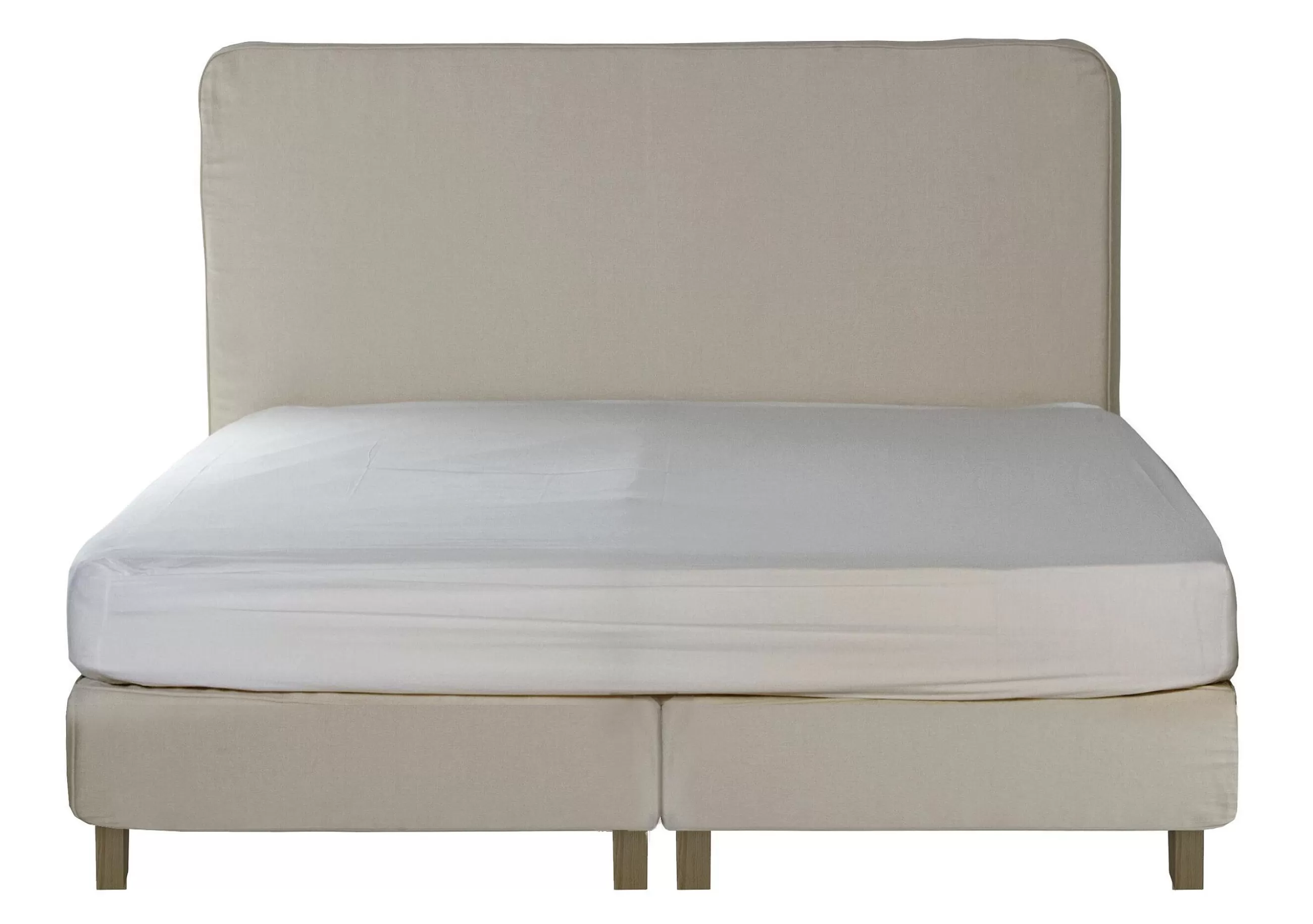 Flamant Duncan, Lit Double, Avec Tete De Lit, Fixe, 160 Cm- Des Lits
