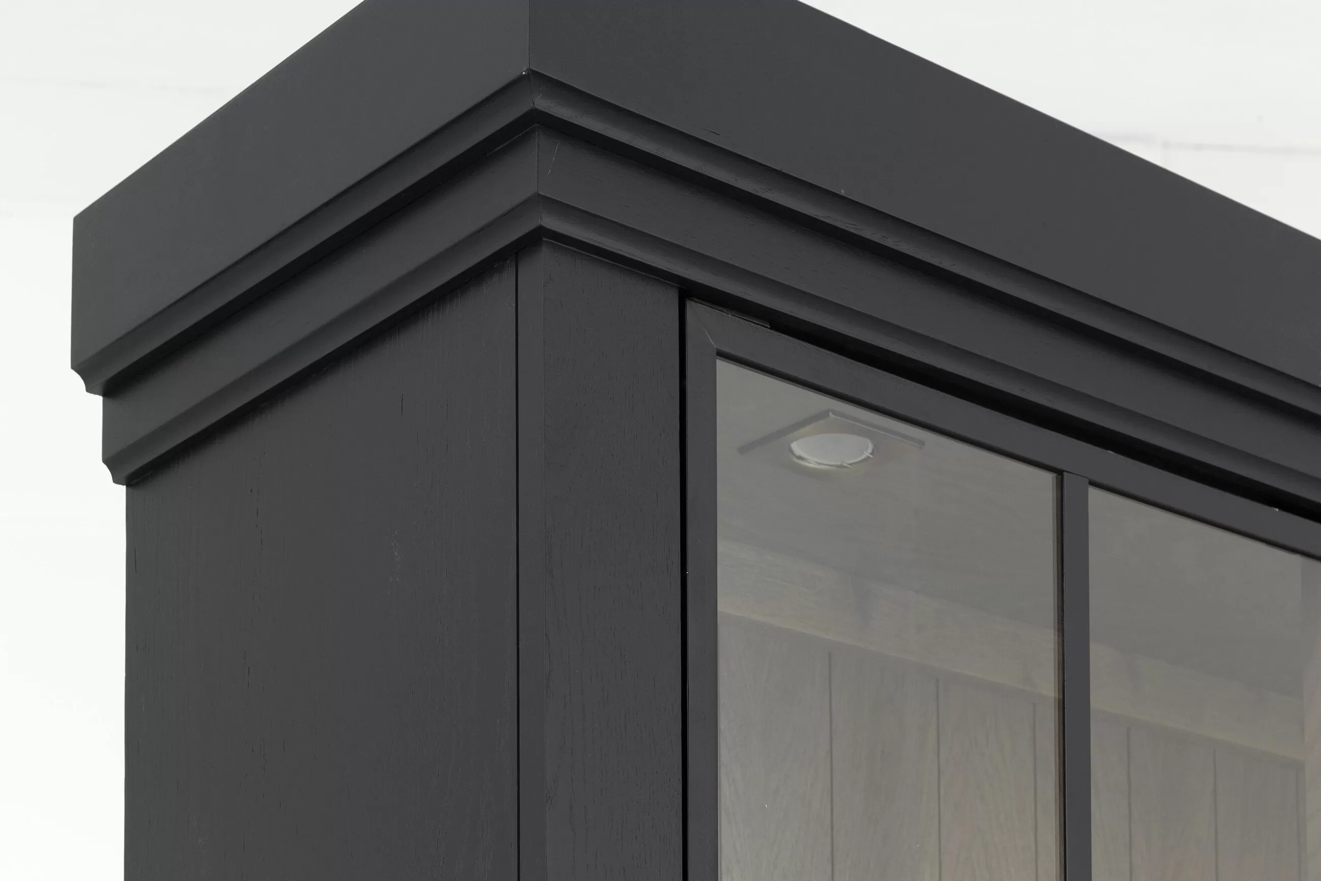 Flamant Iron Jason, Armoire, Noir, Chene, 3 Portes En Fer- Placards