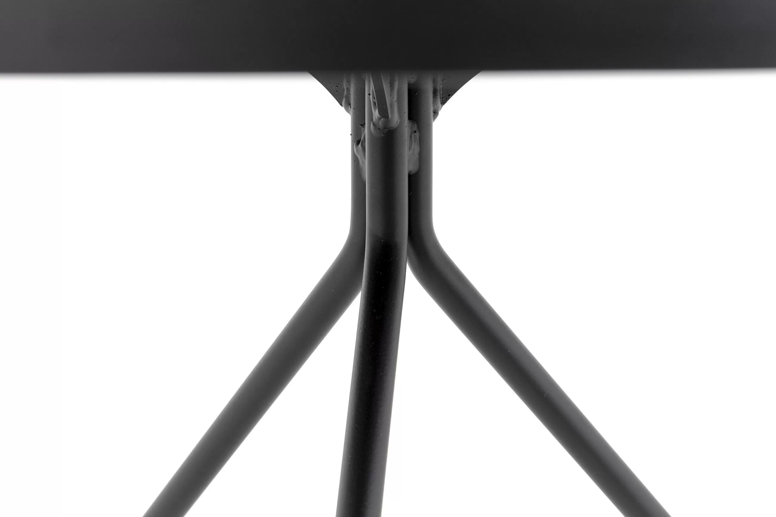 Flamant Madison, Table D'Appoint, Chene Et Metal, Ronde, 60 Cm, Marron Fonce- Table A Cafe