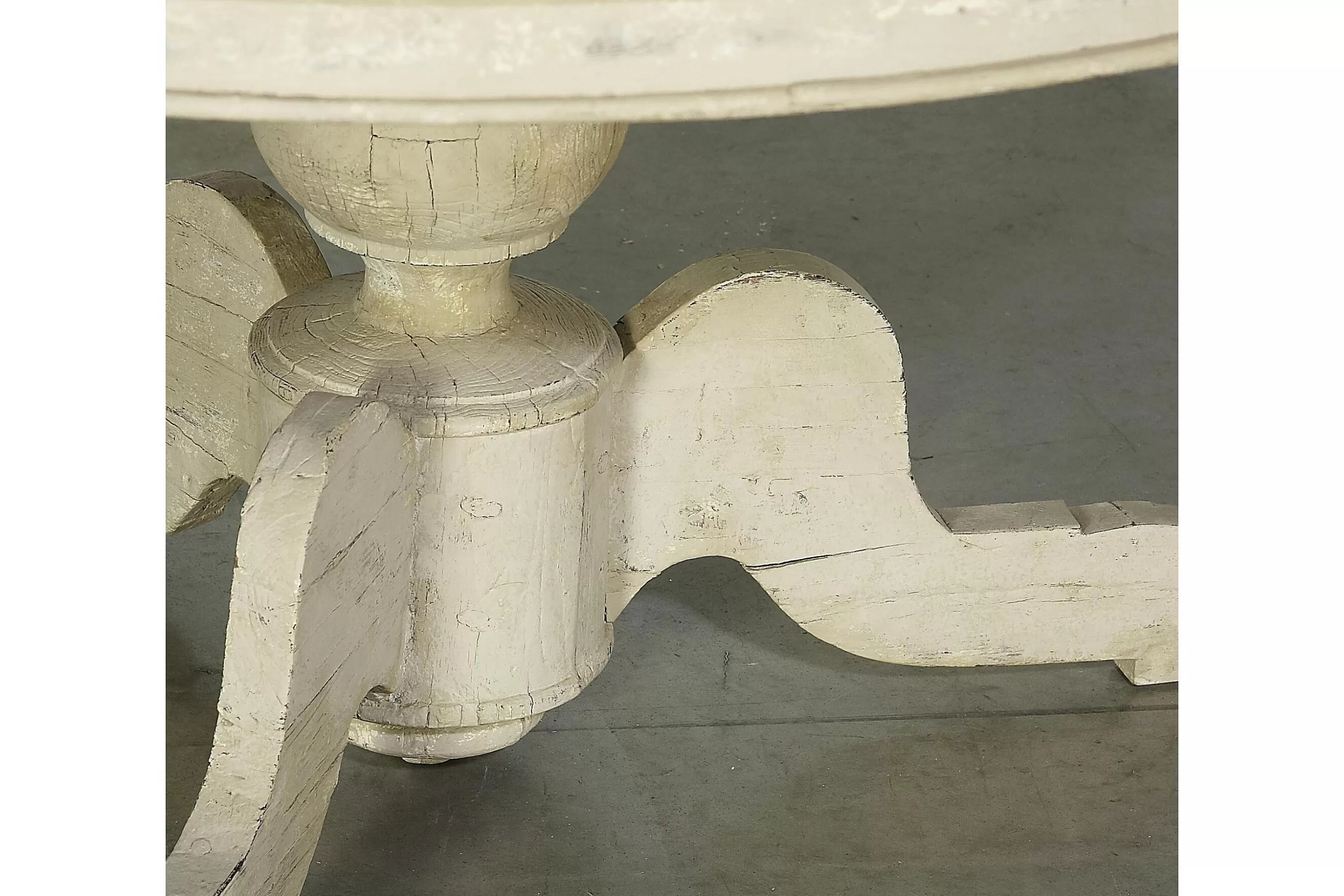 Flamant Milan, Table A Manger, Ronde, Bois Recycle, 140 Cm, Modele 1- Tables A Manger