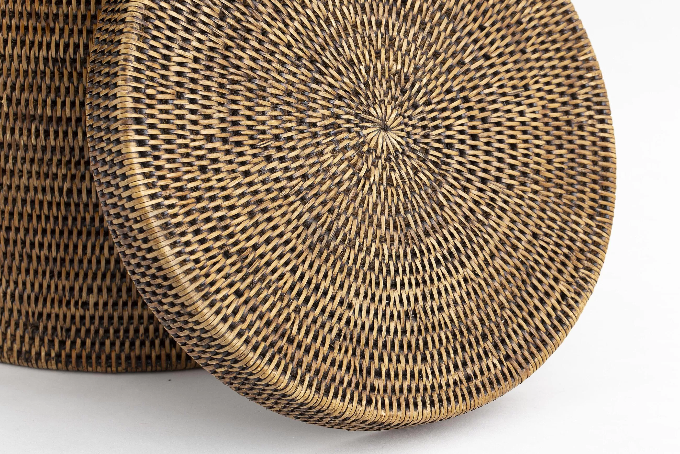 Flamant Togo, Corbeille A Linge, Avec Oreilles, Roseau- Décorations